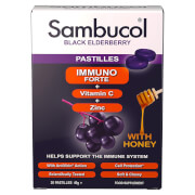 Immuno Forte de Sambucol - Baya de saúco negra - 20 Pastillas
