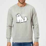 Simon's Cat Purrfect Sweatshirt - Grey - XXL - Grey | Grey | XXL