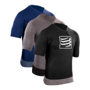 Compressport Training T-Shirt - M - Grey