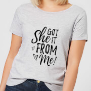 By Iwoot She Got It From Me Womens T Shirt Grey 4Xl by iwoot kopen in de aanbieding By Iwoot She Got It From Me Womens T Shirt Grey 4Xl by iwoot kopen in de aanbieding