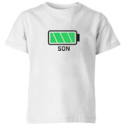 T-Shirt Enfant Son Batteries Full - Blanc - 3-4 ans - Blanc