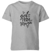 T-Shirt Enfant Got It From Mama - Gris - 3-4 ans - Gris