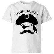 T-Shirt Enfant First Mate - Blanc - 3-4 ans - Blanc