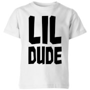 T-Shirt Enfant Lil Dude - Blanc - 3-4 ans - Blanc
