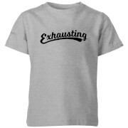 Parents And Kids Duo Exhausting T Shirt Grey 7 8 Years parents and kids duo kopen in de aanbieding