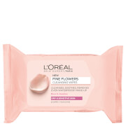 Lingettes Démaquillantes Fleurs Rares Peaux Sensibles L'Oréal Paris x 25