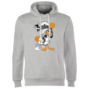 Sweat à Capuche Homme Bugs et Daffy Time Squad Space Jam - Gris - S - Gris
