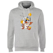 Sweat à Capuche Homme Le Groupe Space Jam Space Jam - Gris - S - Gris