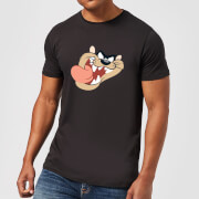 Looney Tunes Tasmanian Devil Face Mens T Shirt Black S looney tunes kopen in de aanbieding