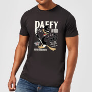Image of Looney Tunes Daffy Concert Men's T-Shirt - Black - S - Black