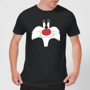 Looney Tunes Sylvester Big Face Mens T Shirt Black 3Xl looney tunes kopen in de aanbieding