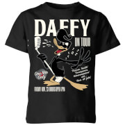 Image of Looney Tunes Daffy Concert Kids' T-Shirt - Black - 3-4 Years - Black