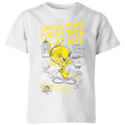 Looney Tunes Tweety Pie More Puddy Tats Kids T Shirt White 11 12 Years looney tunes kopen in de aanbieding