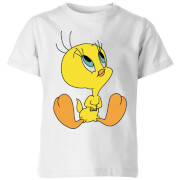 Looney Tunes Tweety Sitting Kids T Shirt White 9 10 Years looney tunes kopen in de aanbieding