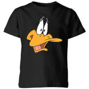 Looney Tunes Daffy Duck Face Kids T Shirt Black 11 12 Years looney tunes kopen in de aanbieding