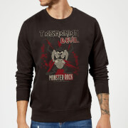 Looney Tunes Tasmanian Devil Monster Rock Sweatshirt Black 4Xl looney tunes kopen in de aanbieding