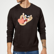 Looney Tunes Tasmanian Devil Face Sweatshirt Black Xxl looney tunes kopen in de aanbieding