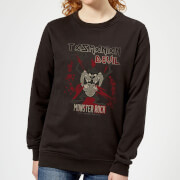 Looney Tunes Tasmanian Devil Monster Rock Womens Sweatshirt Black S looney tunes kopen in de aanbieding