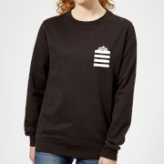 Looney Tunes Taz Stripes Pocket Print Womens Sweatshirt Black Xl looney tunes kopen in de aanbieding