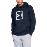 Under Armour Rival Fleece Logo Hoody Navy Blue L under armour kopen in de aanbieding