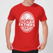 Hoppy Fathers Day Mens T Shirt Red L fathers day alcohol collection kopen in de aanbieding