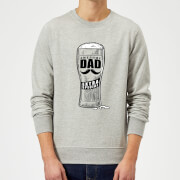 Sweat Homme Awesome Dad Beer Glass - Gris - S - Gris