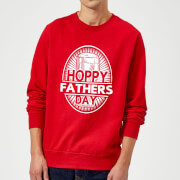 Hoppy Fathers Day Sweatshirt Red Xl fathers day alcohol collection kopen in de aanbieding