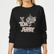 Tom Jerry Circle Womens Sweatshirt Black L tom jerry kopen in de aanbieding Tom Jerry Circle Womens Sweatshirt Black L tom jerry kopen in de aanbieding