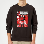 Pixar The Incredibles 2 Poster Sweatshirt Black 3Xl pixar kopen in de aanbieding