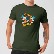 The Flintstones Squad Goals Mens T Shirt Forest Green S the flintstones kopen in de aanbieding