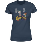 The Flintstones Distressed Bam Gains Womens T Shirt Navy Xxl the flintstones kopen in de aanbieding The Flintstones Distressed Bam Gains Womens T Shirt Navy Xxl the flintstones kopen in de aanbieding