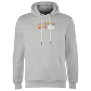 The Flintstones Family Car Distressed Hoodie Grey Xxl flintstones kopen in de aanbieding