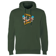 The Flintstones Squad Goals Hoodie Forest Green M flintstones kopen in de aanbieding