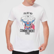 Dc Originals Superman Commitment Type Mens T Shirt White 3Xl dc kopen in de aanbieding