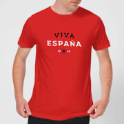 Football Viva Espana Mens T Shirt Red M football kopen in de aanbieding