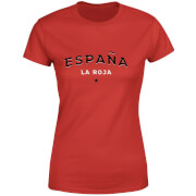 Football Espana La Roja Womens T Shirt Red M football kopen in de aanbieding