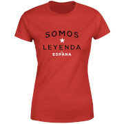 Football Somos Leyenda Womens T Shirt Red Xl football kopen in de aanbieding