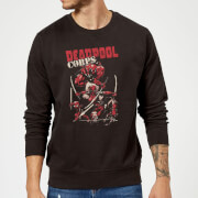 Marvel Deadpool Family Corps Sweatshirt Black 3Xl marvel kopen in de aanbieding