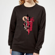 Marvel Deadpool Lady Womens Sweatshirt Black Xxl marvel kopen in de aanbieding