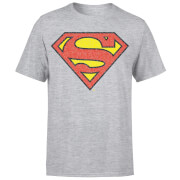 Dc Originals Official Superman Crackle Logo Mens T Shirt Grey L dc kopen in de aanbieding Dc Originals Official Superman Crackle Logo Mens T Shirt Grey L dc kopen in de aanbieding