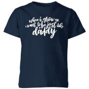 My Little Rascal When I Grow Up Kids' T-Shirt - Navy - 3-4 Jahre - Marineblau
