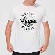 Dad Hobbies Worlds Okayest Golfer Mens T Shirt White S dad hobbies kopen in de aanbieding Dad Hobbies Worlds Okayest Golfer Mens T Shirt White S dad hobbies kopen in de aanbieding
