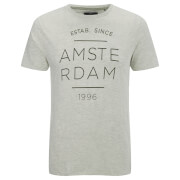 Threadbare Men's Amsterdam T-Shirt - Ecru Marl - S - Gris