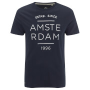 Threadbare Mens Amsterdam T Shirt Navy Marl Xl threadbare kopen in de aanbieding