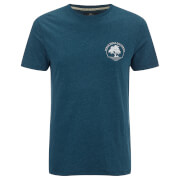 Threadbare Mens Venice Beach T Shirt Ocean Blue Marl M threadbare kopen in de aanbieding