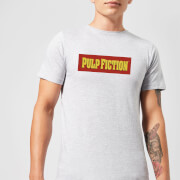 Pulp Fiction Logo Mens T Shirt Grey 3Xl pulp fiction kopen in de aanbieding