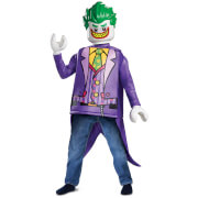 Lego Batman Movie Kids Joker Classic Fancy Dress Purple S4 6 Years lego kopen in de aanbieding