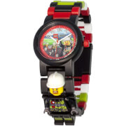 LEGO City Fireman Minifigure Link Watch LEGO City Fireman Minifigure Link Watch