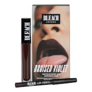 

Набор Матовая жидкая губная помада и карандаш для губ BLEACH LONDON Lip Kit Bruised Violet