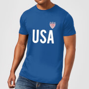 Toffs USA Country Men's T-Shirt - Royal Blue - S - Royal Blue